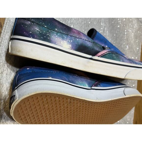 Vans Slip On Trippy Purple Galaxy Festival Women’s Size 9.5 Shoes Sneakers - Picture 6 of 7